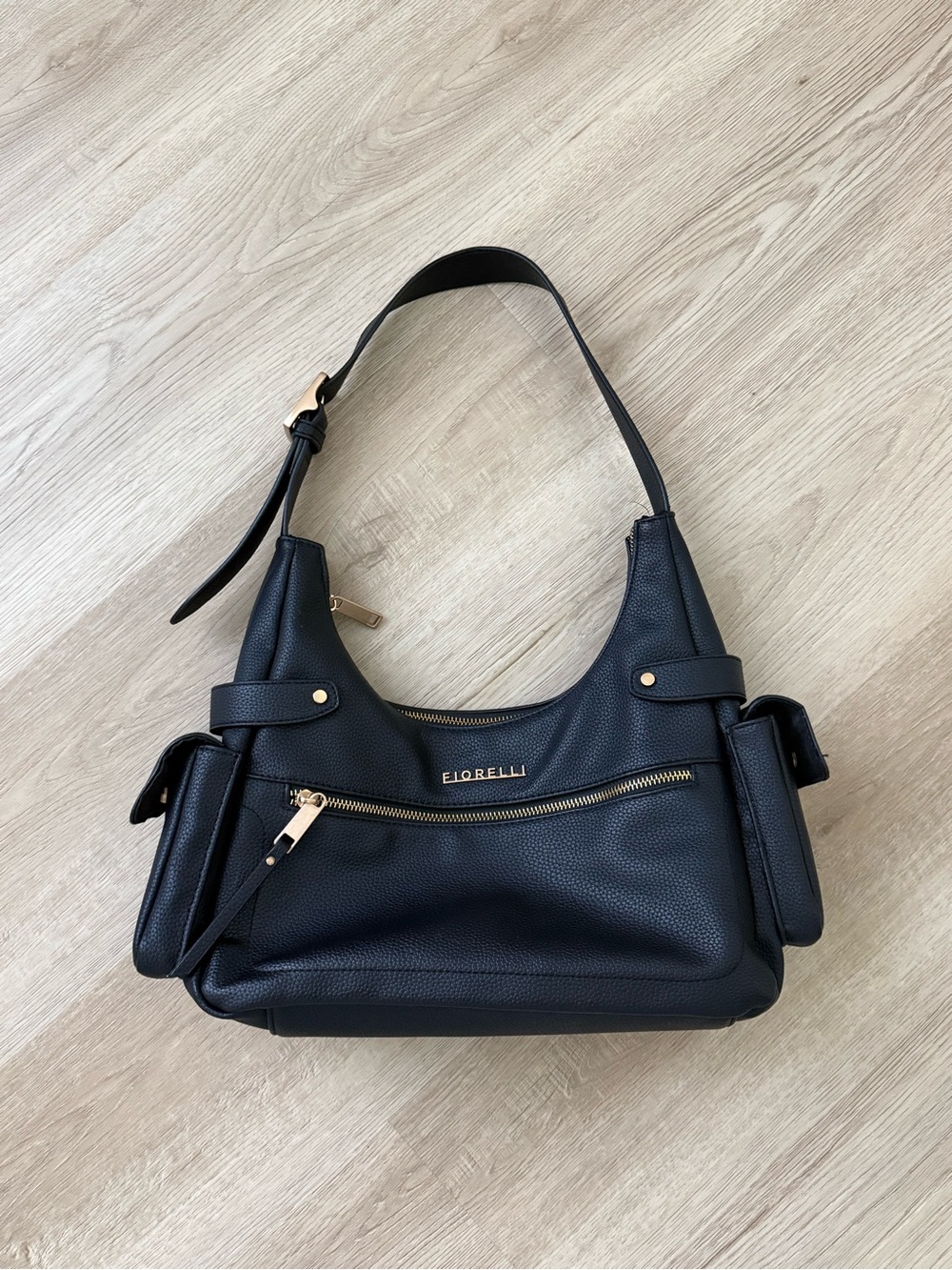 Izzie Fiorelli Black Shoulder Bag